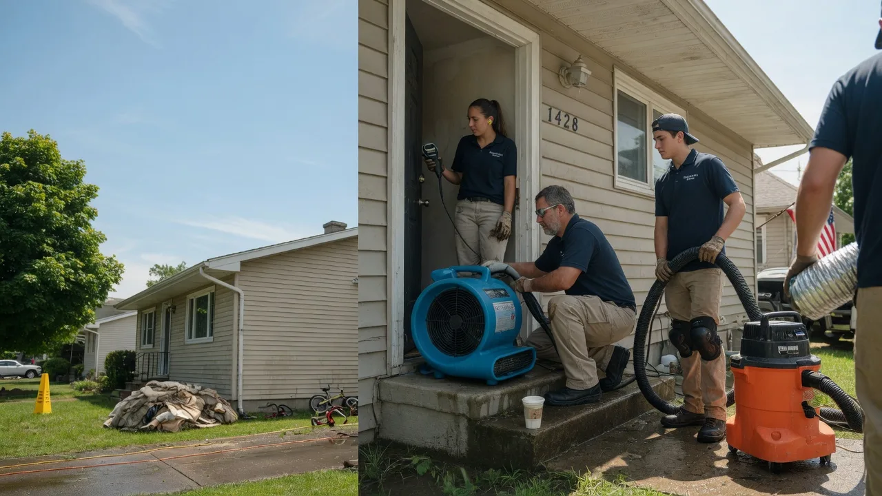 Water Damage Restoration in Bourbon, IN near me